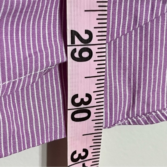 Men’s Lauren Ralph Lauren Long Sleeve Bottom Down Shirt Stripes Size 15.5 34/35 - Picture 9 of 10